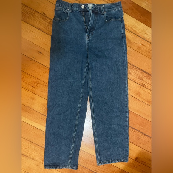 Everlane Women's High Rise Jeans - Dark Blue - Picture 2 of 6